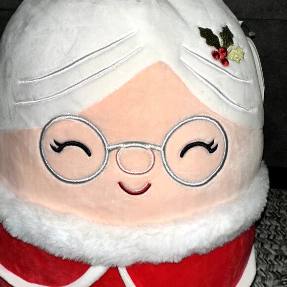 NWT Squishmallow 13" NICOLETTE MRS Claus Plush Doll Toy - Picture 2 of 6